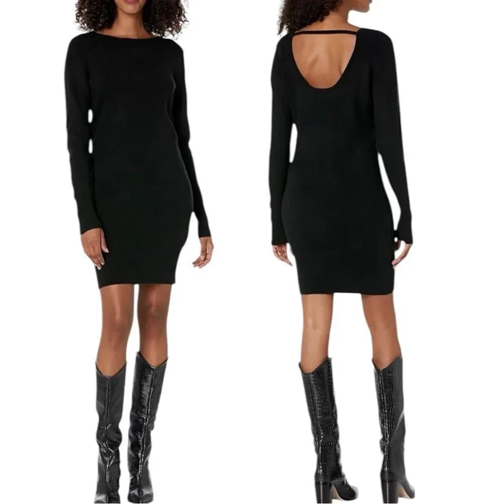 NWTs French Connection Bodycon Sweater Dress w/ Open Back Size XS